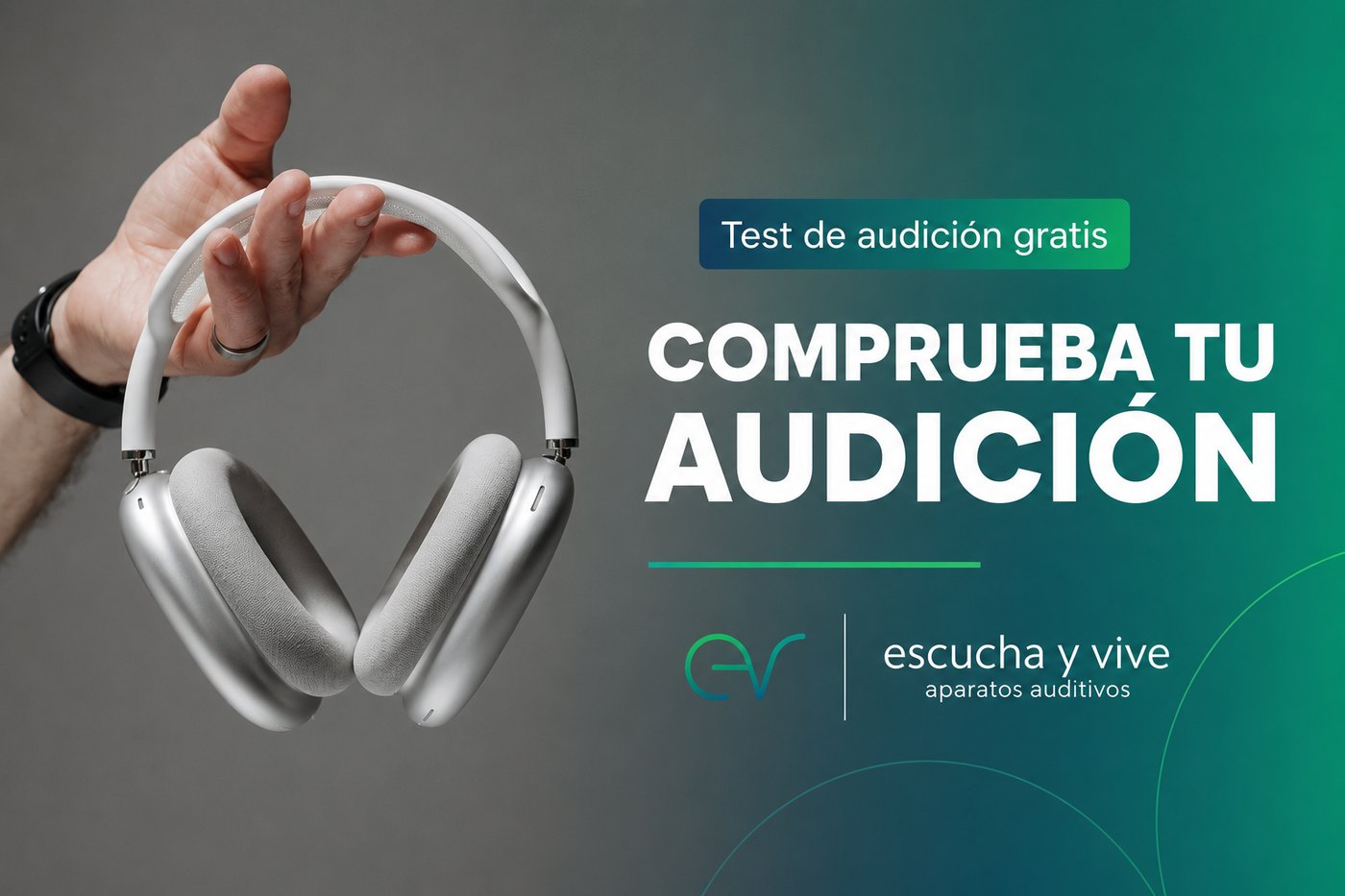 Compruebe su audición — Test de audición gratis en Escucha y Vive